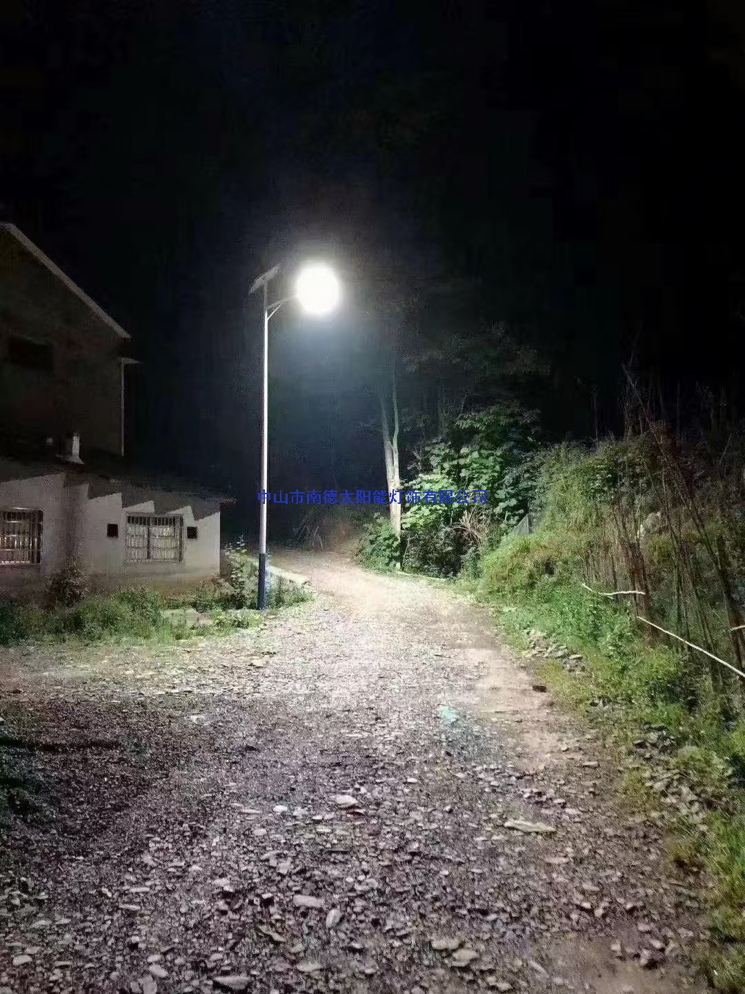 山东孝水硒乡路灯改造项目
